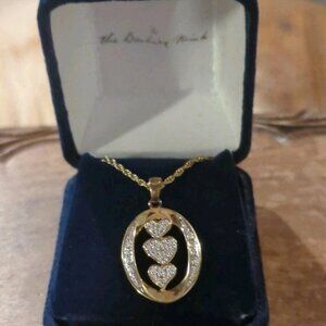 Embrace, Empower, Endure Diamond Pendant